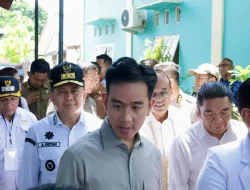 Pj Gubernur Papua Agus Fatoni Dampingi Wapres Gibran Tinjau Cek Kesehatan Gratis di Puskesmas Kampung Harapan