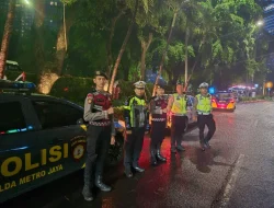 Polda Metro Jaya Gelar Patroli Malam Pastikan Warga Nyaman di Malam Hari