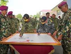 Aksi Prajurit Petarung Marinir Pukau Panglima Australia Saat Kunjungi Markas “Hantu Laut”