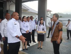 Perkuat Tugas Dan Fungsi, Lapas Bitung Terima Kunjungan Direktur Pelayanan Kesehatan 