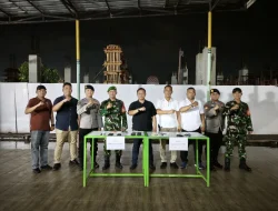 Perkuat Sinergi, Lapas Kelas I Tangerang Gelar Sidak Gabungan Bersama TNI–Polri