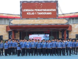 Pemuda Bergerak, Indonesia Bersatu: Lapas Kelas I Tangerang Kobarkan Semangat Sumpah Pemuda Ke-97