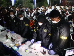 Polri Ungkap 49.306 Kasus Narkoba, Sita 214 Ton Barang Bukti — 2,1 Ton Dimusnahkan Bersama Presiden