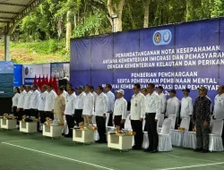 Mendukung Transformasi Pemasyarakatan, Lapas Purwokerto Ikuti Kunjungan Kerja Menteri IMIPAS di Nusakambangan