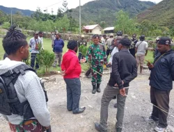 Babinsa Koramil 1714-01/Mulia Mendukung Program Nasional, Percepatan Pembangunan KDKMP