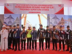 WEGE Mulai Bangun Kantor OJK Sumatera Utara