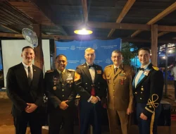 Tamu Kehormatan, DFC MINUSCA Hadiri 250th Marine Birthday Ball