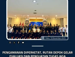 Pengamanan Di perketat, Rutan Depok Gelar Evaluasi Dan Penguatan Tugas Jaga 
