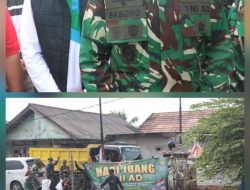Peringati HUT ke-76 Kodam Jaya dan Hari Juang Kartika TNI Ke-80  Kodim 0509/Kabupaten Bekasi Gelar Karya Bhakti Bersihkan Kali Blencong
