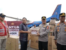 Kapolri Salurkan Bantuan Kemanusiaan Untuk Korban Bencana di Lhokseumawe