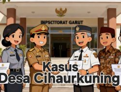 Inspektorat Garut Limpahkan Berkas Kasus Desa Cihaurkuning Ke Kejaksaan Negeri Garut