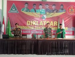 Puluhan Peserta Ikuti Diklatsar Banser Babinsa Pebayuran, Tanamkan Semangat Bela Negara
