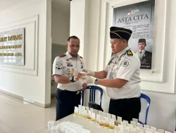 Tegaskan Komitmen Bebas Narkoba, Lapas Cilegon Laksanakan Tes Urine Pegawai