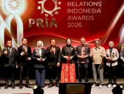 Badan Gizi Nasional Raih Penghargaan Kategori Kanal Digital pada PRIA 2026 di Yogyakarta