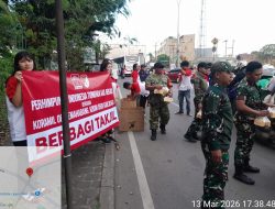 Menghangatkan Ramadhan, INTI Bekasi Tebar Takjil dan Pesan Toleransi