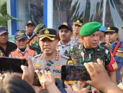 Kapolres Metro Tangerang Kota Pantau Arus Mudik di KM 13,5, Kondisi Lalu Lintas Masih Landai