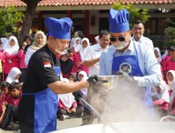 Serunya Masak Besar MBG, Siswa Belajar Gizi Sambil Menikmati Hidangan