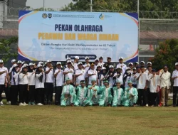 Semarak Porsenap di Lapas Kelas IIA Cilegon, Warga Binaan Tunjukkan Bakat dan Sportivitas