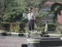 Pimpin Apel Pagi, Kabag SDM Polres Kukar Apresiasi Kinerja Personel dan Tekankan Pentingnya Menjaga Kesehatan