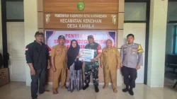 Kawal Penyaluran BLT Dana Desa di Kahala, Polsek Kenohan Pastikan Bantuan Tepat Sasaran