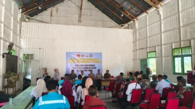 Satgas PKH Gelar Sosialisasi Penertiban Kawasan Hutan di Desa Wonosari, Ajak Warga Jaga Kelestarian Alam