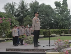 Peringati Hari Buruh Sedunia, Polres Kukar Siagakan Ratusan Personel Gabungan
