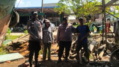 Jaga Kondusivitas Wilayah, Polsek Muara Kaman Intensifkan Patroli Dialogis dan Imbauan Cegah Karhutla