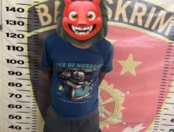 Residivis Kambuhan Berulah, Polsek Muara Wis Ringkus Pria Bersenjata Tajam di Warung Cafe