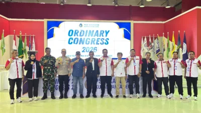 Wakili Kapolres, Kompol Suwarno Hadiri Kongres Biasa Askab PSSI Kukar Tahun 2026