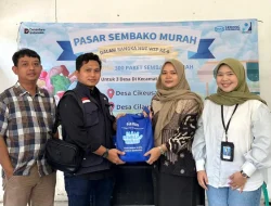 Dorong Komitmen Berkelanjutan, Wika Serang Panimbang Hadirkan Program TJSL “Pasar Sembako Murah”