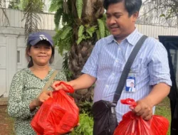 Insan BRILiaN BRI BO Panglima Polim Gelar Jumat Berkah, Puluhan Paket Sembako Ludes Tersalurkan
