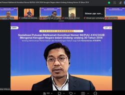 Pahami Putusan MK Soal Kerugian Negara, Sekjen ATR/BPN Imbau Jajaran Tak Ragu Ambil Keputusan