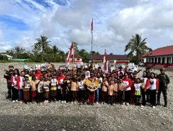 Kegiatan Peringati Hari Lahir Pancasila, Membuat Tawa dan Senyum Kebahagiaan Anak-Anak Papua Kembali Pecah