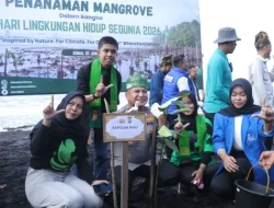 Kapolda Riau Pimpin Aksi Hijau: Polres Dumai Tanam Pohon Untuk Investasi Oksigen Dan Cegah Abrasi