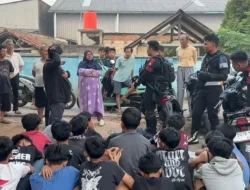 Brimob Polda Metro Jaya Gagalkan Tawuran Subuh di Rawalumbu, 18 Remaja dan Bom Molotov Diamankan
