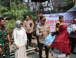 Polri Peduli Masyarakat, Kapolres Tangerang Kota Turun Langsung ke Permukiman Padat di Pasar Baru