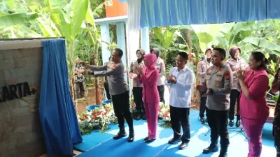 Polda Metro Jaya Resmikan Fasilitas Air Bersih di Bojongsari Depok, 815 Warga Terbantu