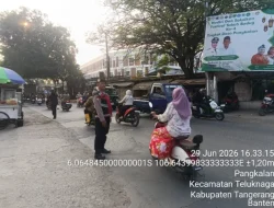 Atur Arus Lalu Lintas Sore Hari, Polres Metro Tangerang Kota Pastikan Perjalanan Warga Pulang Kerja Lancar