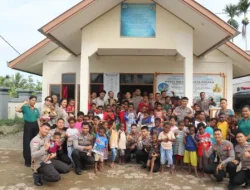 Momentum Hari Bhayangkara Ke-80, Satgas Ops Damai Cartenz Pererat Kedekatan Dengan Masyarakat Lewat Bakti Sosial