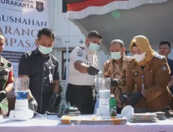 Perkuat Sinergi Penegakan Hukum, Karutan Surakarta Penuhi Undangan Pemusnahan Barang Rampasan Negara Tahun 2026