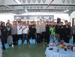 Nobar Piala Dunia Bareng Sabuk Kamtibmas, Kapolres: Perkuat Sinergi Jaga Kamtibmas