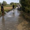 Warga Gembira, Jalan Lingkungan Sasaran 5 TMMD Ke-129 di Tegal Panjang Rampung 100 Persen
