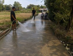 Warga Gembira, Jalan Lingkungan Sasaran 5 TMMD Ke-129 di Tegal Panjang Rampung 100 Persen