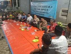 Kapolsek Tangerang Ajak Warga Kelapa Indah Aktif Jaga Lingkungan Lewat Jaga Jakarta On The Spot