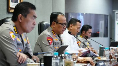 Tindak Lanjuti Arahan Presiden, Wakapolri dan Wamen Kehutanan Konsolidasikan Langkah Nasional Hadapi El Nino dan Karhutla