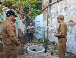 Dukung Pengelolaan Sampah Organik, Kelurahan Kampung Baru dan Rutan Surakarta Bangun Biopori di Lingungan Asrama Dinas