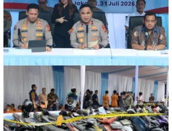 Operasi Berantas Jaya 2026, Polda Metro Jaya Ungkap 769 Kasus Curanmor