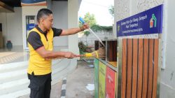 Jelang Semarak HUT RI, Polres Metro Tangerang Kota Percantik Mako dan Siap Sukseskan Merdeka Bersama Masyarakat