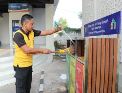 Jelang Semarak HUT RI, Polres Metro Tangerang Kota Percantik Mako dan Siap Sukseskan Merdeka Bersama Masyarakat