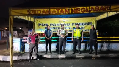 Pos Pantau Disiagakan Polres Metro Tangerang Kota untuk Cegah Gangguan Kamtibmas